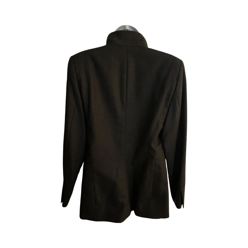 Studio 001 Ferre made in Italy Blazer - 10 charcoal black , virgin wool
